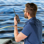 Cobra BlueBound 350 Floating Waterproof Handheld VHF Marine Radio 
