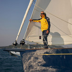 Gill OS2 2026 Men's Offshore Sailing Jacket_imageset:Gold Fusion/Navy
