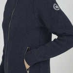 Holebrook Claire Women's Knitted Windproof Zip Jacket_imageset:Chambray Navy