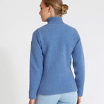 Holebrook Claire Women's Knitted Windproof Zip Jacket_imageset:Dove Blue