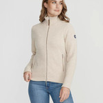Holebrook Claire Women's Knitted Windproof Zip Jacket_imageset:Sand Beige