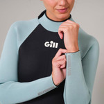 Gill Pursuit 4/3mm Women's Back Zip Wetsuit_imageset:Eggshell/Black