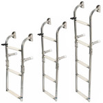 Osculati Foldable Wall Mount Ladder S/S 