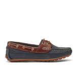Chatham Cromer Women's Driving Moccasins_imageset:Navy/Burgundy
