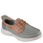 Skechers On-The-Go Flex Palmilla Women's Hands Free Slip In Trainers_imageset:Olive