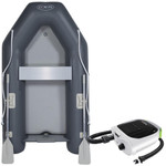 Seago Go Lite 250 2.5m Inflatable Dinghy w/ Seago Airflow 250 Rechargeable Pump 