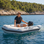 Harrington Marine Harrington Pro 250 2.5m Slatted Floor Inflatable Dinghy Grey 