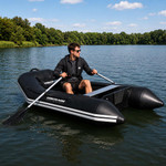 Harrington Marine Harrington Pro 250 2.5m Slatted Floor Inflatable Dinghy Black 