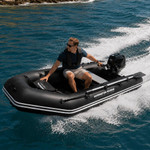 Harrington Marine Harrington Lightweight Pro 230 2.3m Air Floor Inflatable Dinghy Black 