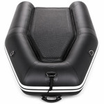 Harrington Marine Harrington Lightweight Pro Air Floor Inflatable Dinghy (Black) with Mercury Short Shaft Outboard Engine  