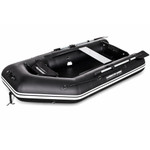 Harrington Marine Harrington Lightweight Pro Air Floor Inflatable Dinghy (Black) with Mercury Short Shaft Outboard Engine  