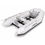 Harrington Marine Harrington Lightweight Pro Air Floor Inflatable Dinghy (Grey) with ePropulsion Spirit 1.0 1kW (3hp) Electric Outboard Motor  