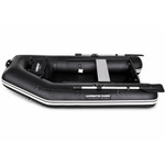 Harrington Marine Harrington Lightweight Pro Air Floor Inflatable Dinghy (Black) with ePropulsion Spirit 1.0 1kW (3hp) Electric Outboard Motor  