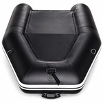 Harrington Marine Harrington Pro Slatted Floor Inflatable Dinghy (Black) with Mercury Short Shaft Outboard Engine  