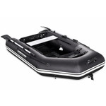 Harrington Marine Harrington Pro Slatted Floor Inflatable Dinghy (Black) with Mercury Short Shaft Outboard Engine  