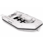 Harrington Marine Harrington Pro Slatted Floor Inflatable Dinghy (Grey) with ePropulsion eLite 500W (1.5hp) Electric Outboard Motor  