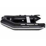 Harrington Marine Harrington Pro Slatted Floor Inflatable Dinghy (Black) with ePropulsion eLite 500W (1.5hp) Electric Outboard Motor  