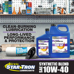  Starbrite 10W-40 Premium Synthetic Blend 4-Stroke Outboard Oil 