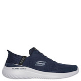 Sketchers Bounder 2.0 Emerged Men's Hands Free Slip In Trainers_imageset:Navy