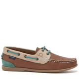 Chatham Penang Women's Deck Shoes_imageset:Tan/Sand/Teal