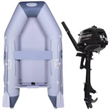  Seago 260 Air Floor 2.6m Inflatable Dinghy with Mercury 4-Stroke 3.5hp Short Shaft Outboard Engine F3.5 MH 