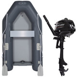 Seago Go Lite 270 2.7m Inflatable Dinghy with Mercury 4-Stroke 3.5hp Short Shaft Outboard Engine F3.5 MH
