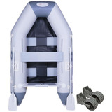  Seago 230 Slatted Floor 2.3m Inflatable Dinghy with Seago Dinghy Dolly Wheels 