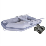 Seago 230 Air Floor 2.3m Inflatable Dinghy with Seago Dinghy Dolly Wheels