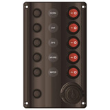 Pirates Cave Value Plastic Switch Panel with USB Charger 