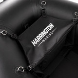 Harrington Marine Harrington Pro Slatted Floor Inflatable Dinghy (Black) with ePropulsion Spirit 1.0 1kW (3hp) Electric Outboard Motor  