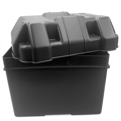 Trem Battery Box (Max 90A) With Straps & Fastenings 
