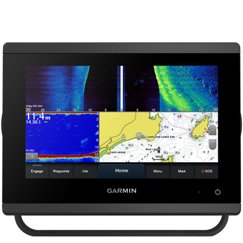  Garmin GPSMAP 723xsv 7" SideVu, ClearVU, CHIRP Chartplotter with Worldwide Basemap 