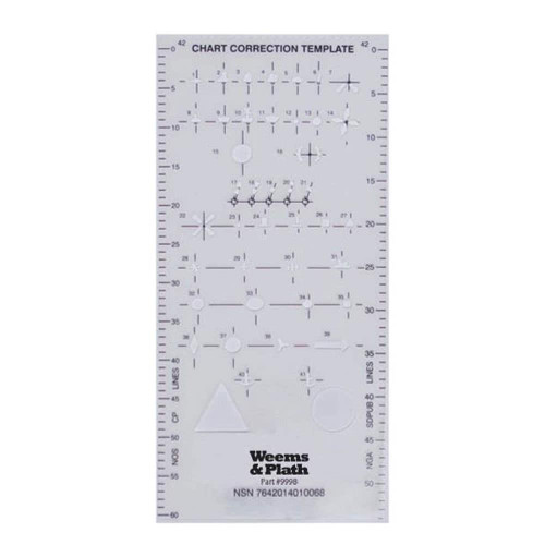  Weems & Plath Chart Correction Template 