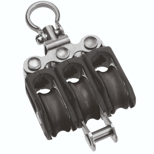  Barton Plain Triple Swivel & Becket Block 
