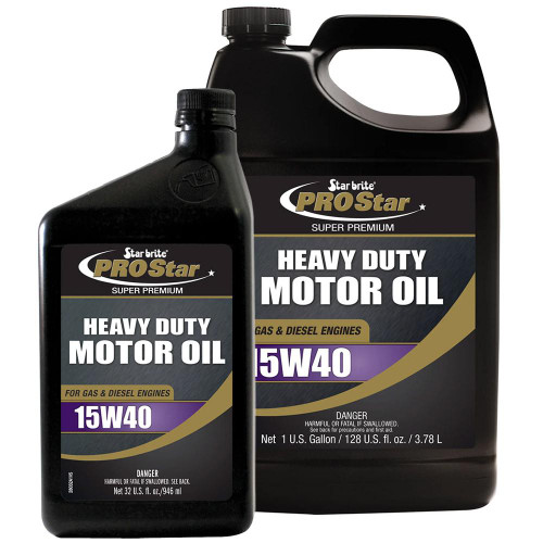  Starbrite 15W-40 Pro Star Super Premium Heavy Duty Motor Oil 