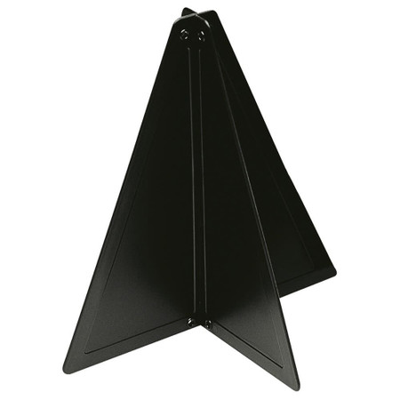 Black Motor Sailing Cone 350 x 340cm - Pirates Cave Chandlery