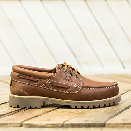 Chatham Sperrin Women's Boat Shoes Tan