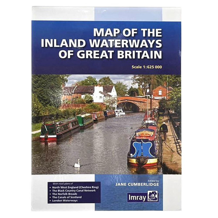 Imray Inland Waterways Map Of Great Britain 