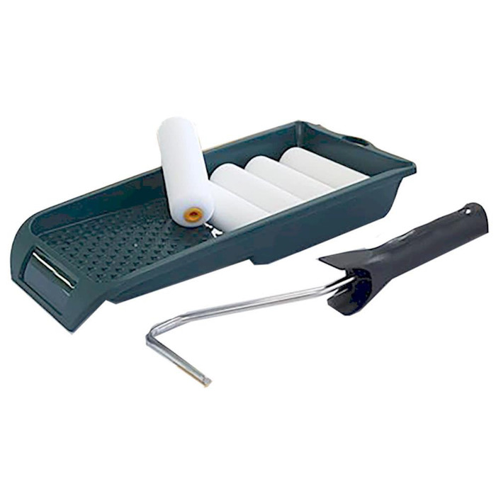 Pirates Cave Value Roller (4"), Tray and 5x Foam Refills Pack 