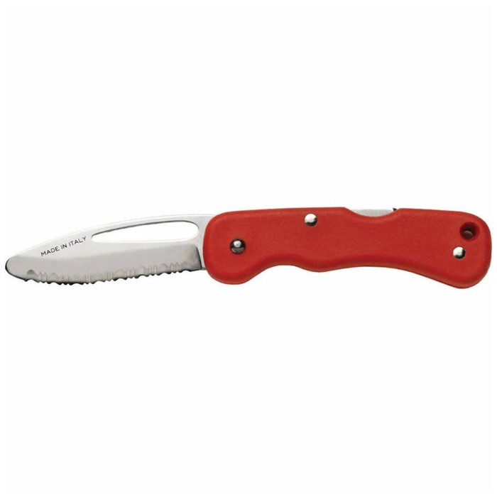 Pirates Cave Value Rescue Knife Locking with Shackler Red 