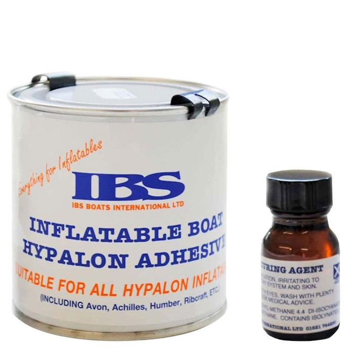 IBS Two Part Hypalon Glue Adhesive 250ml 