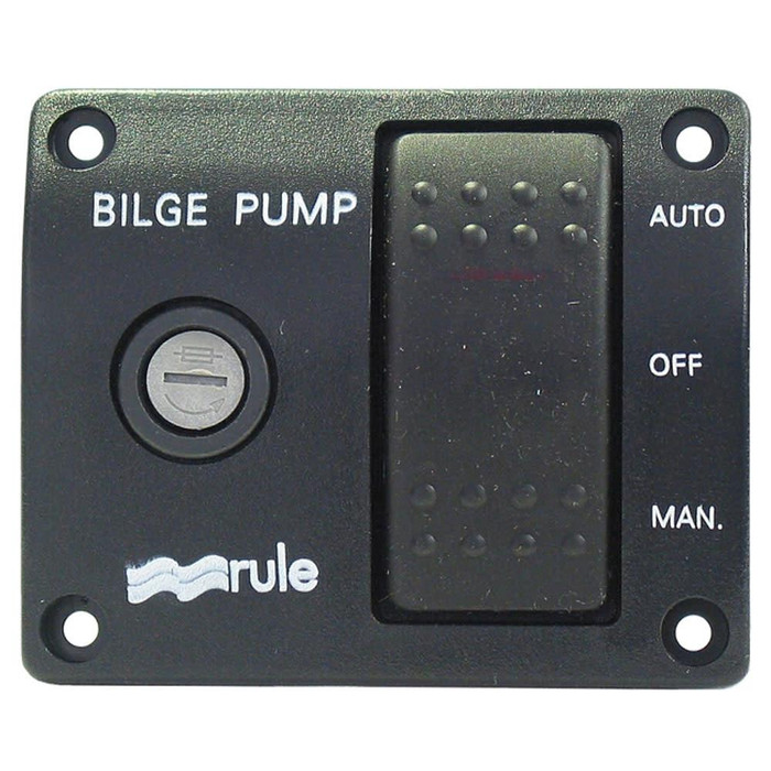  Rule 43 3-Way Lit Bilge Pump Rocker Switch 