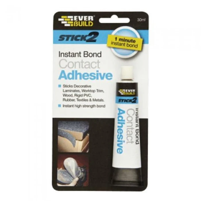 Ever Build Everbuild Stick 2 Instant Bond Contact Adhesive 30ml 