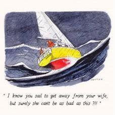  Peyton Greetings Card - I Know You Sail 