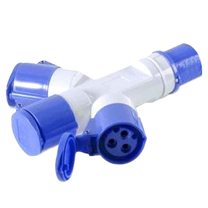 Waveline Mains Shore Power 16A Splitter 1-3 Outlets 