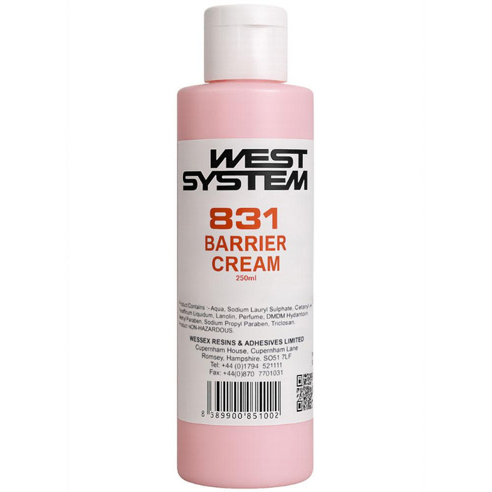  West System 831 Barrier Cream 250ml 