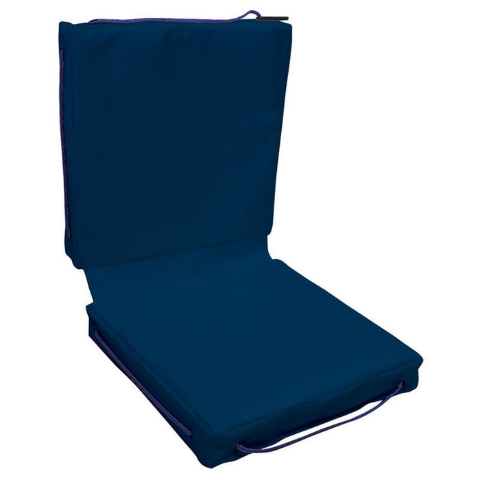 Pirates Cave Value Waterproof Buoyant Boat Cushion Navy (Double) 
