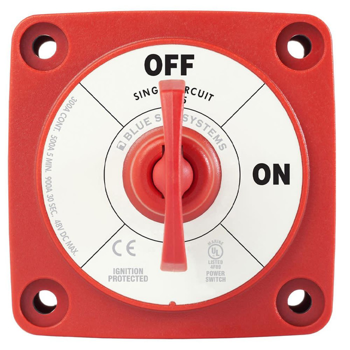 Blue Sea Systems Blue Sea M-Series 2 Position Single Circuit ON/OFF Battery Switch With Key 