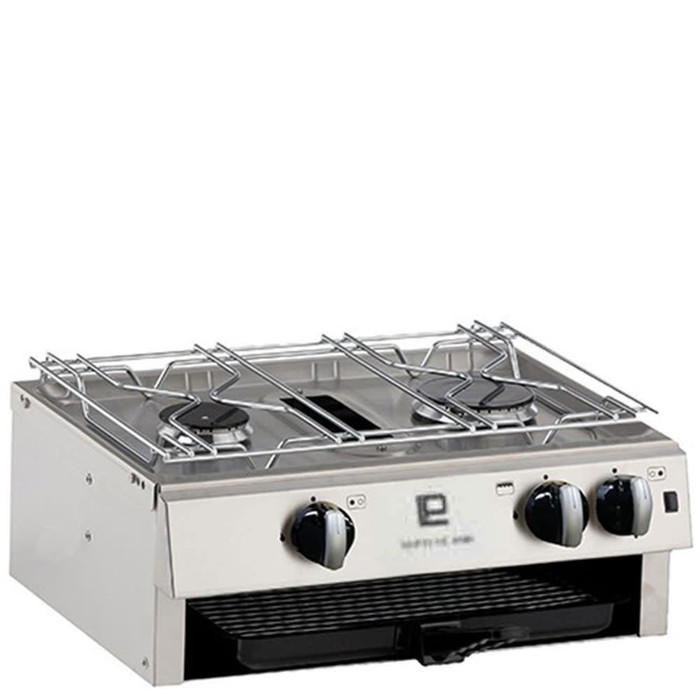 Pirates Cave Value Tasman T4500 2 Burner Hob & Grill 