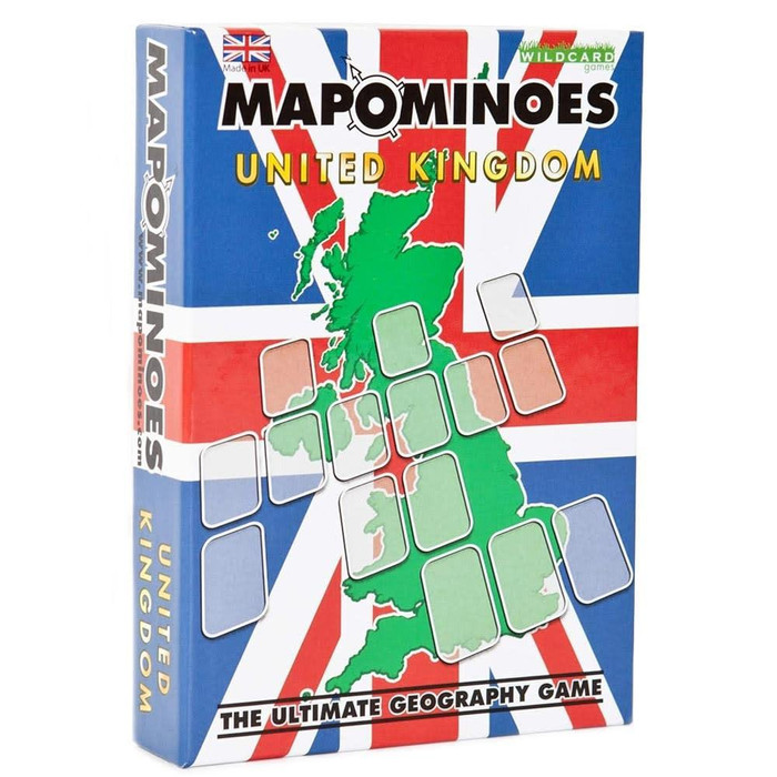 Wildcard Games Mapominoes UK 